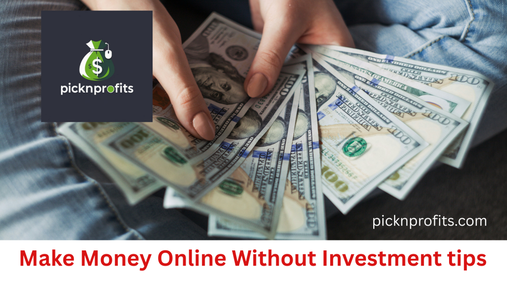 Top 10 ways to make money online without investment. in this blogpost you will get the insight for the year 2025